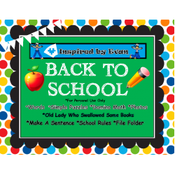 Back to School Bundle for Autism